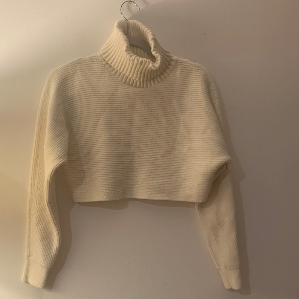 House of Harlow 1960 Cream Cowl Neck Sweater - Preloved
